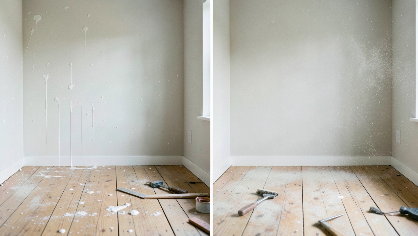 czy przy remoncie lepiej cyklinowac najpierw podloge czy malowac sciany