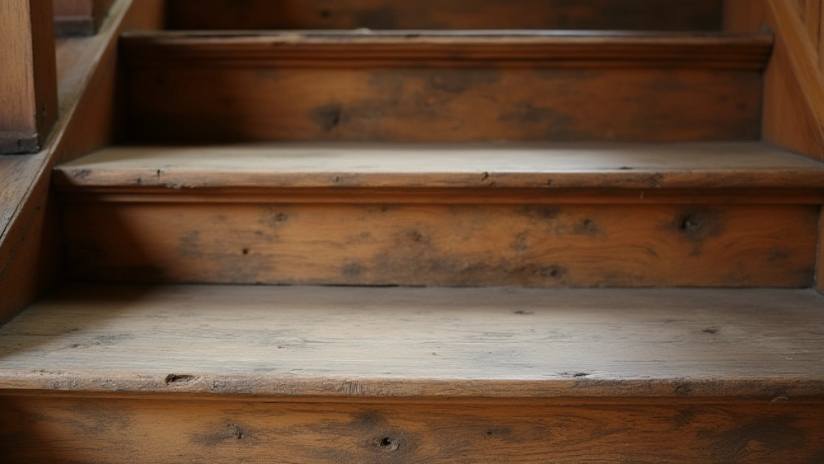 jak wyremontować schody drewniane