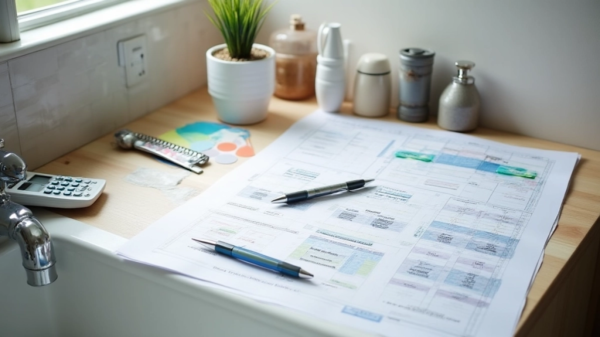 Przykładowy kosztorys remontu łazienki