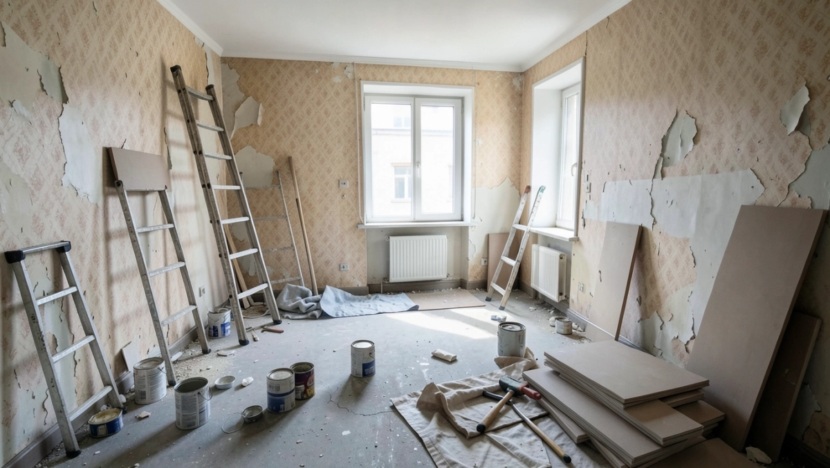 remont w mieszkaniu spółdzielczym