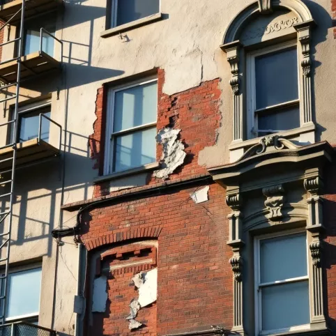 Remont elewacji kamienicy koszt